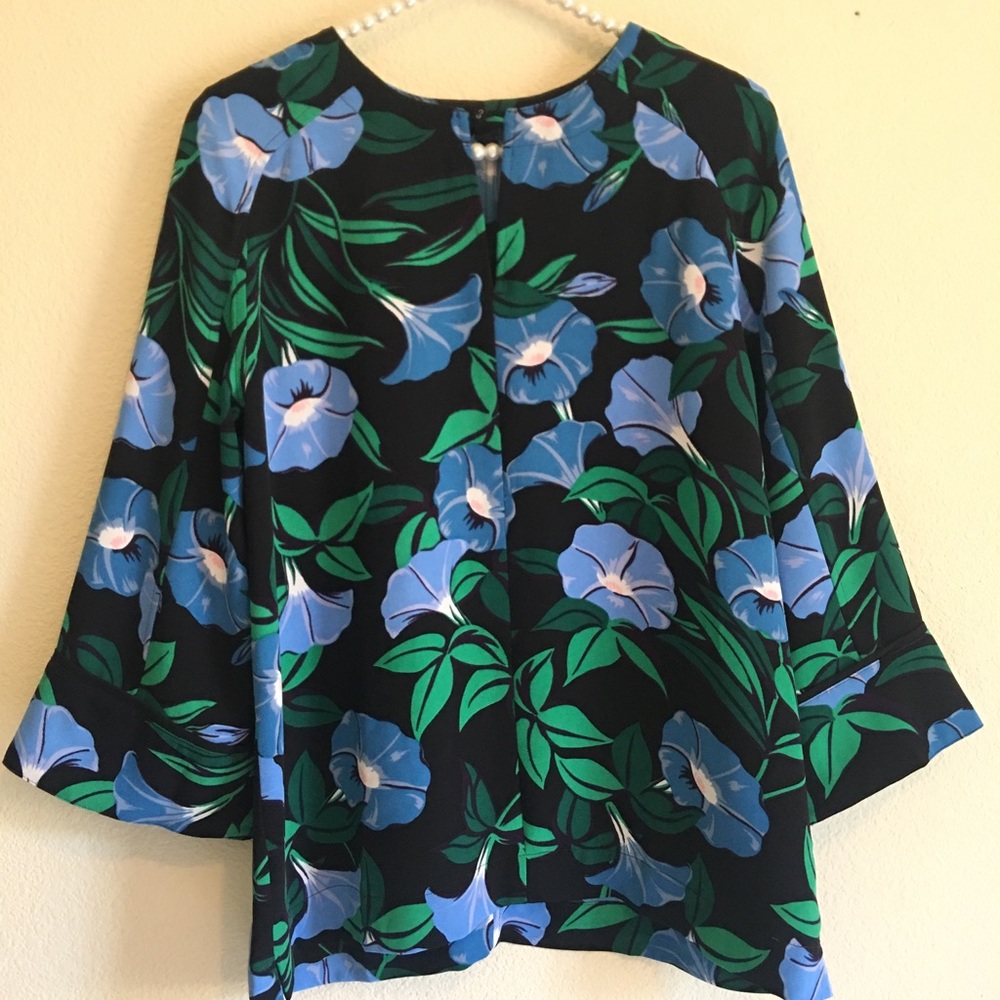 2 for $45 Ann Taylor Tropical  Flower Top